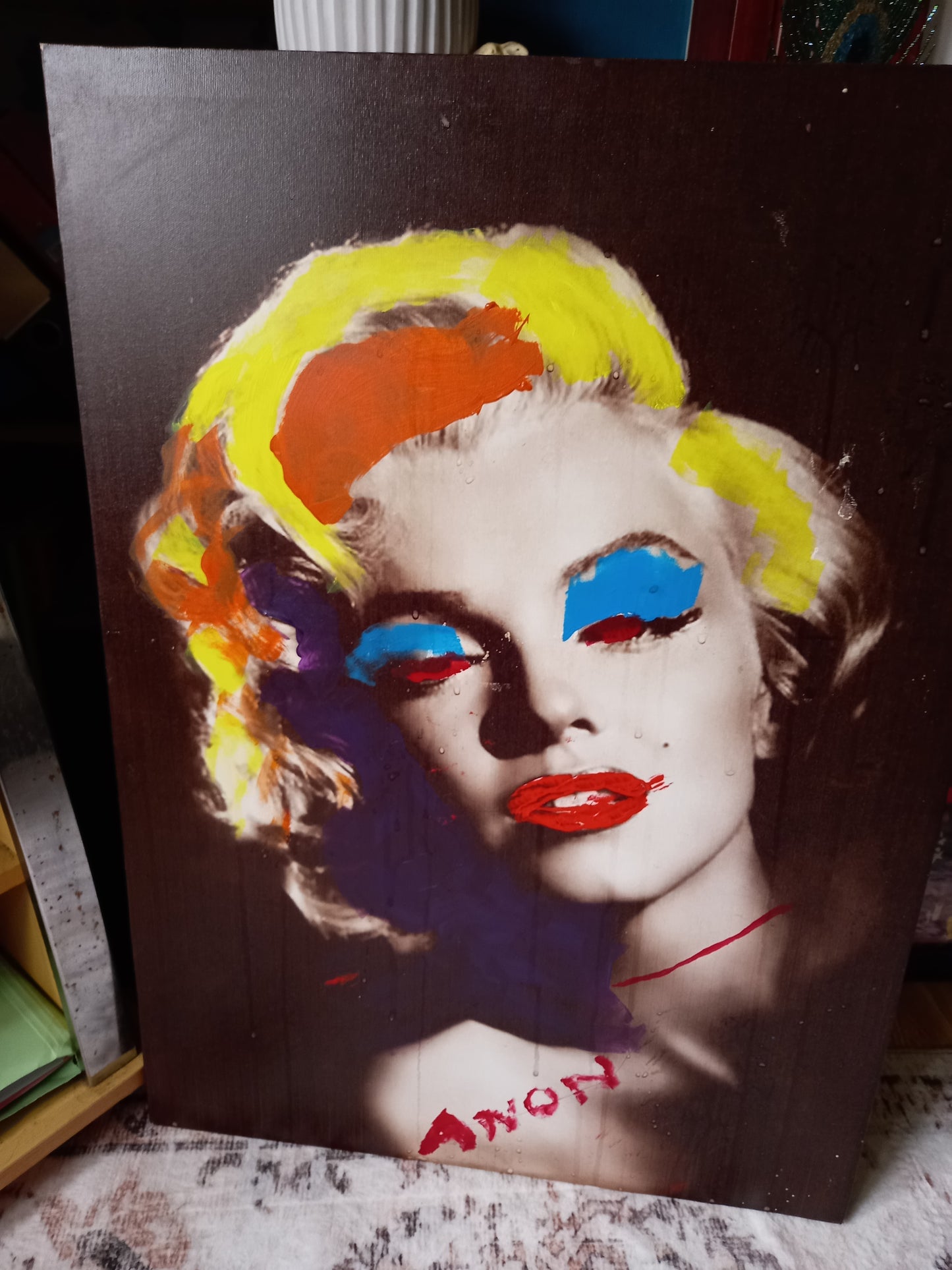 Warhol style Marilyn